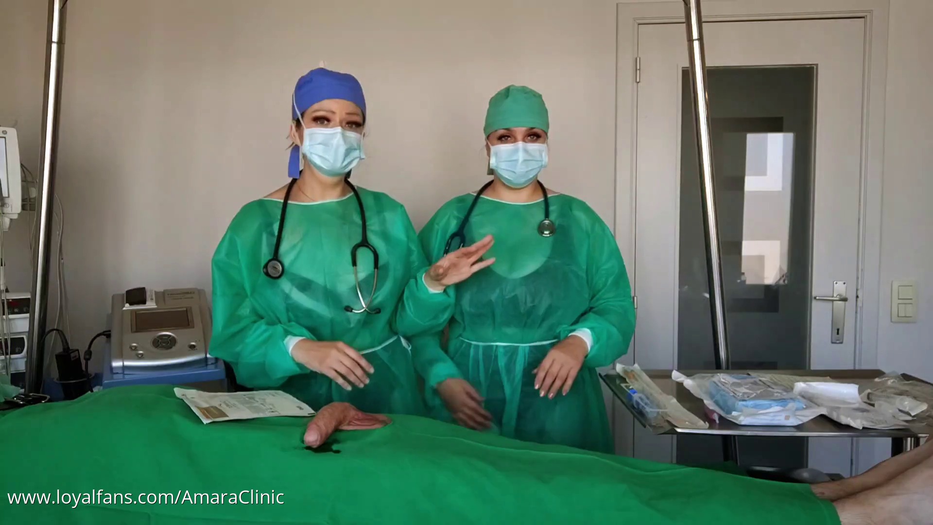 Today our patient needs an urgent intervention. He has urethral problems so me and nurse Anne Tittoe will place a catheter. Because some complications in his urethra, Dr. Amara takes over to